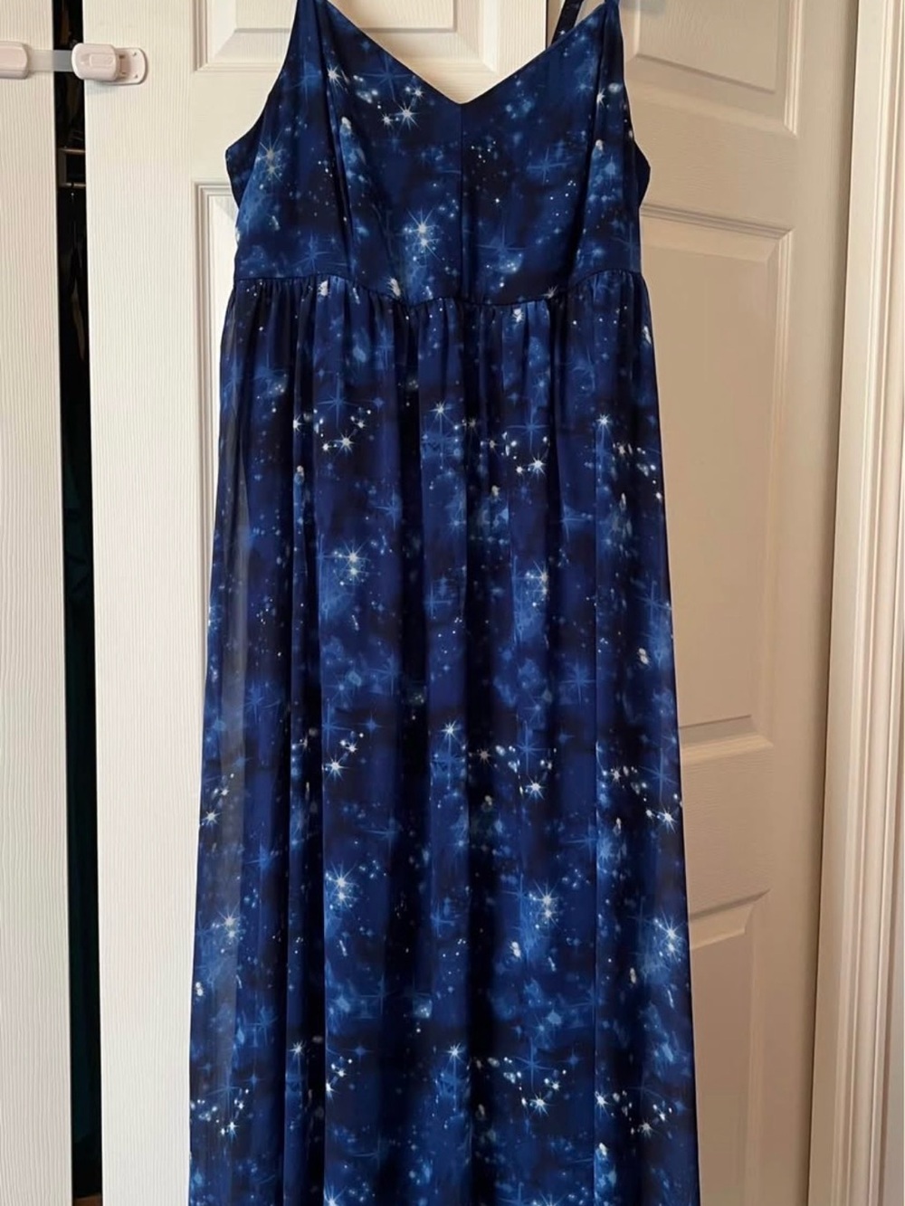 torrid Navy Starry Galaxy Maxi Dress